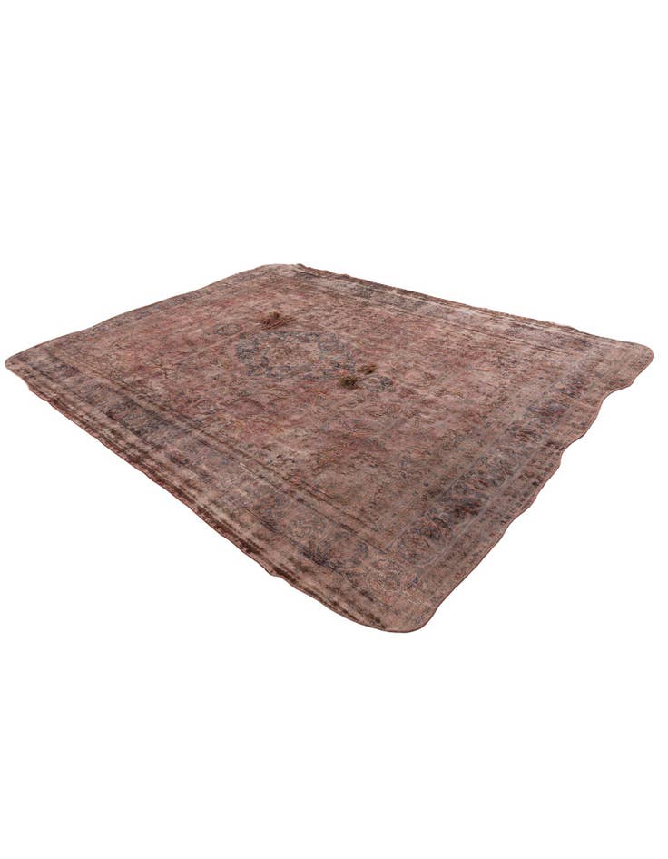 Detail image of  9' 7 x 12' 6  Hand Knotted Ultra Vintage Persian Wool Rug