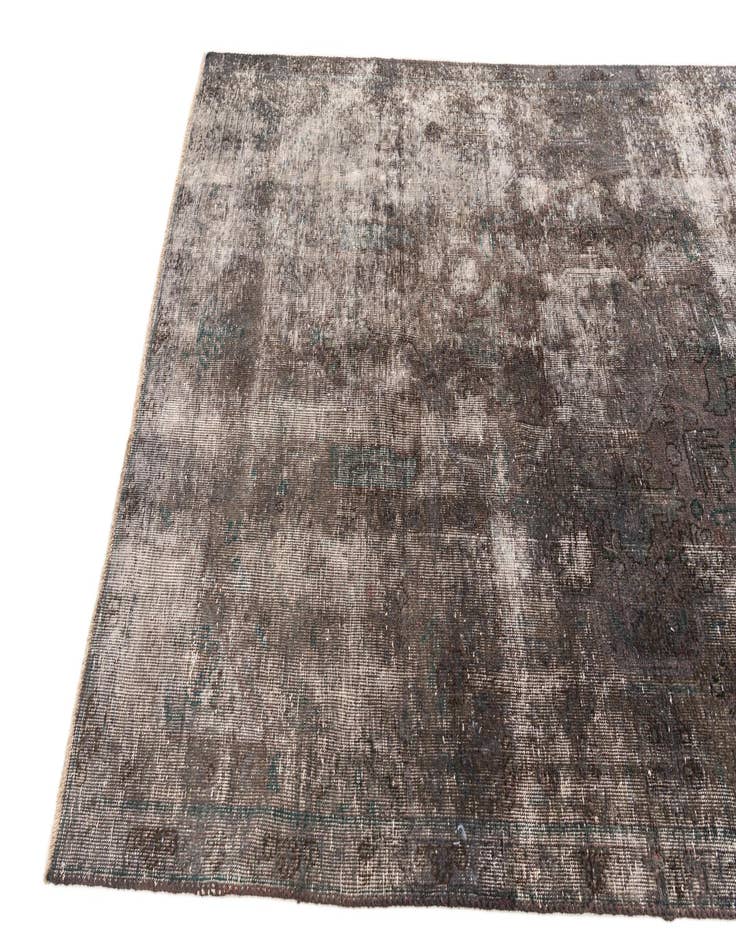 Detail image of  4' 9 x 8' 1  Hand Knotted Ultra Vintage Persian Wool Rug