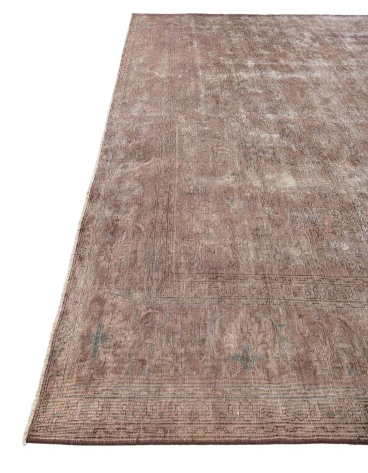 Detail image of  9' 5 x 11' 3  Hand Knotted Ultra Vintage Persian Wool Rug