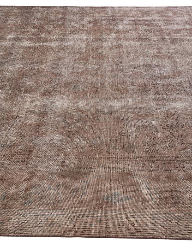 Detail image of  9' 5 x 11' 3  Hand Knotted Ultra Vintage Persian Wool Rug