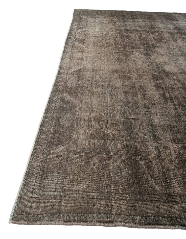 Detail image of  9' 7 x 12' 9  Hand Knotted Ultra Vintage Persian Wool Rug