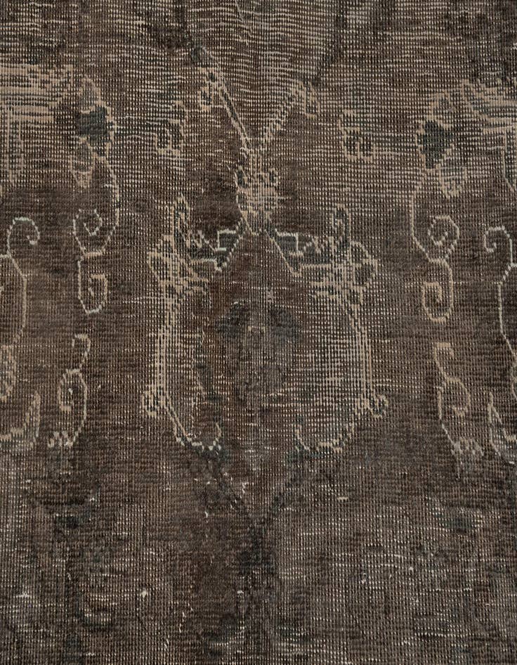 Detail image of  9' 7 x 12' 9  Hand Knotted Ultra Vintage Persian Wool Rug