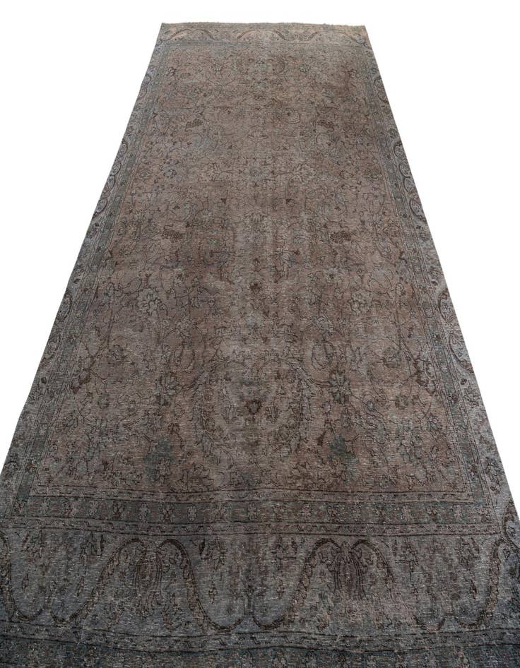 Detail image of  8' x 13' 4  Hand Knotted Ultra Vintage Persian Wool Rug