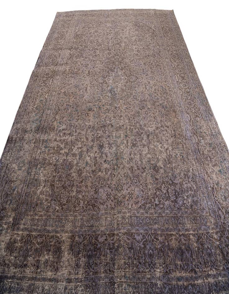 Detail image of  9' 7 x 12' 4  Hand Knotted Ultra Vintage Persian Wool Rug