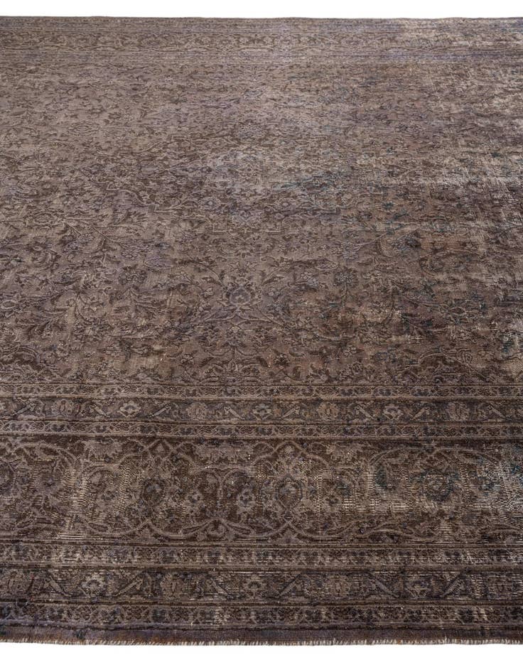 Detail image of  9' 7 x 12' 4  Hand Knotted Ultra Vintage Persian Wool Rug