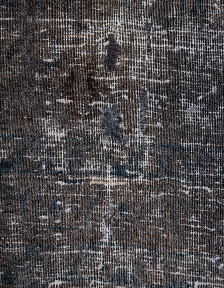 Detail image of  7' 5 x 10' 5  Hand Knotted Ultra Vintage Persian Wool Rug