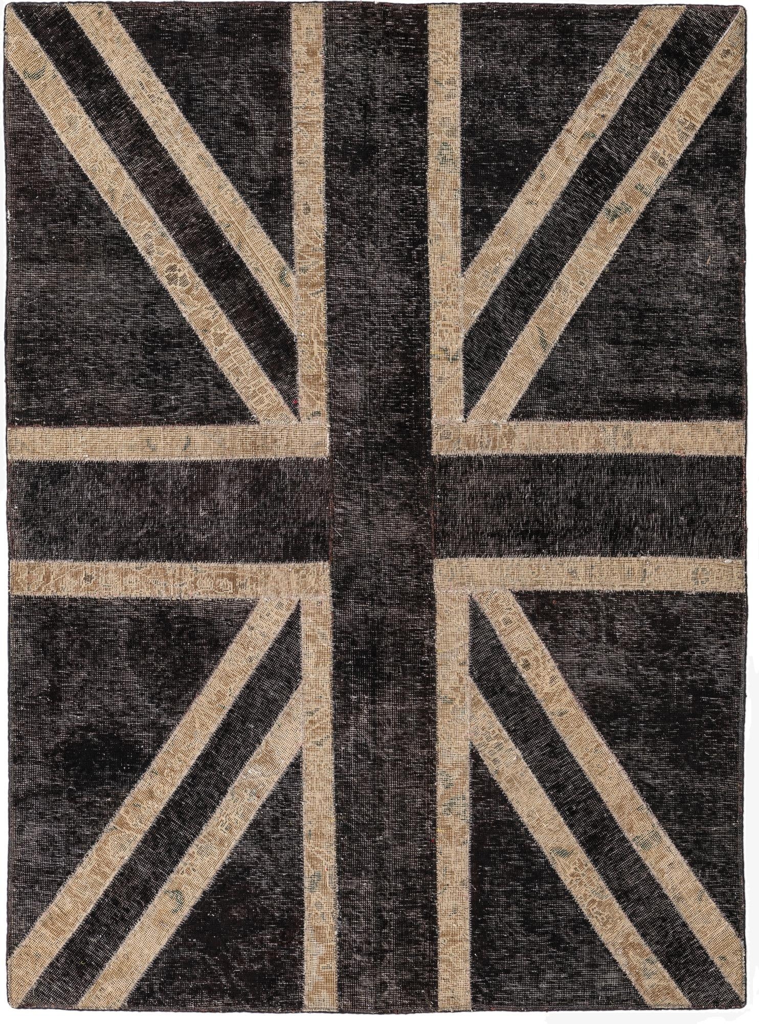  5' x 6' 7  Hand Knotted Ultra Vintage Persian Wool Rug