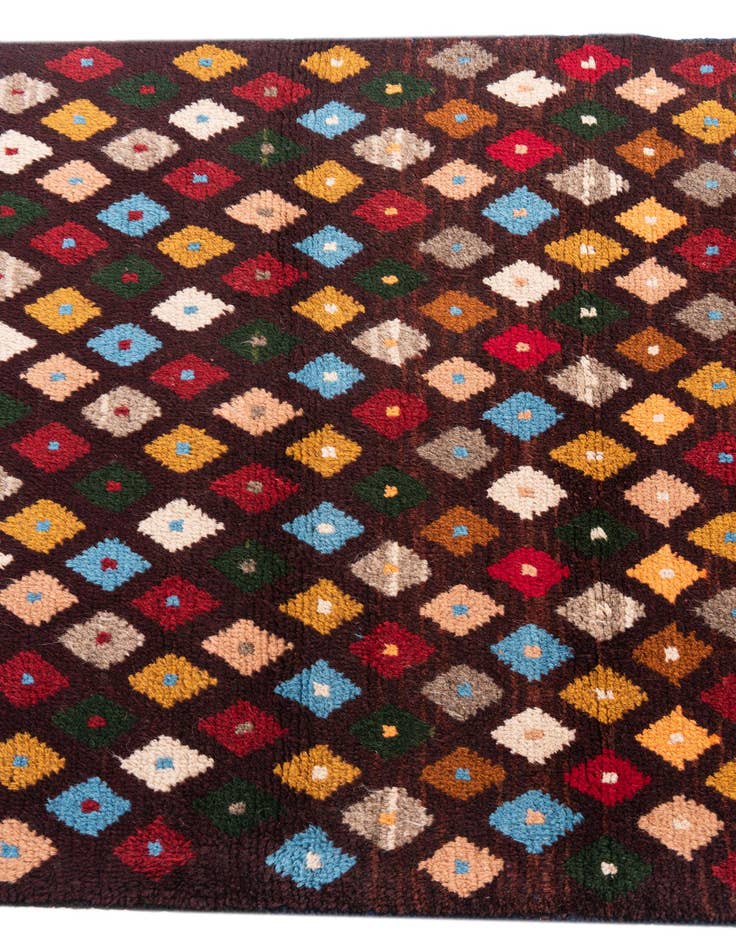 Detail image of  2' 9 x 9' 7  Hand Knotted Balouch Wool Runner Rug