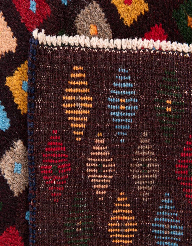 Detail image of  2' 9 x 9' 7  Hand Knotted Balouch Wool Runner Rug