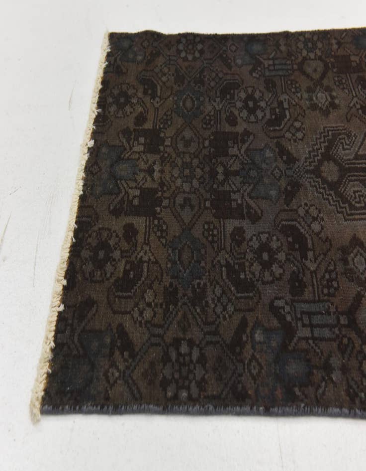 Detail image of  2' 5 x 7' 6  Hand Knotted Ultra Vintage Persian Wool Runner Rug