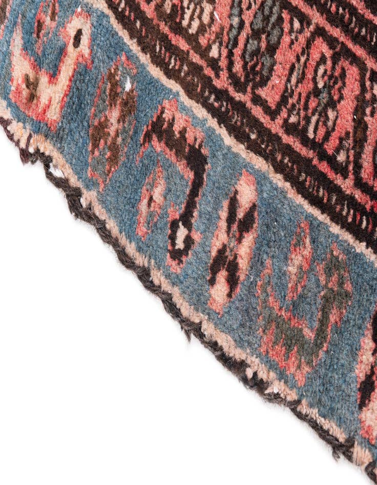 Detail image of  3' 1 x 7' 7  Hand Knotted Ultra Vintage Persian Wool Runner Rug