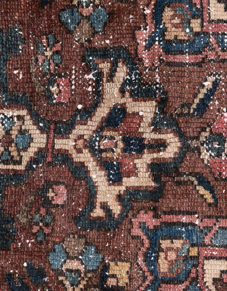 Detail image of  3' x 6'  Hand Knotted Ultra Vintage Persian Wool Runner Rug