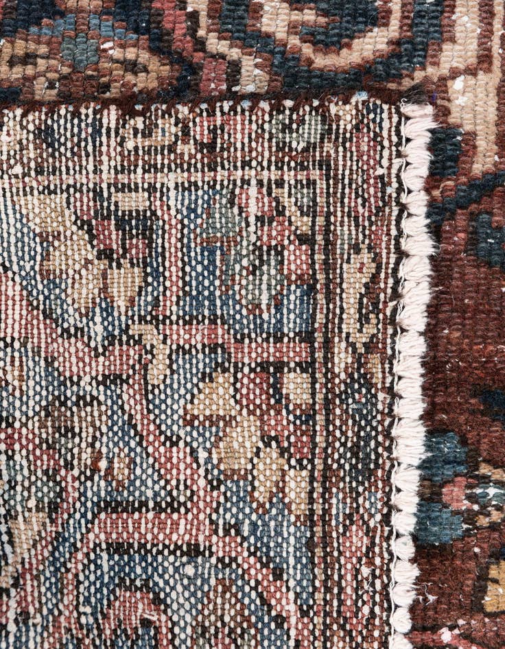 Detail image of  3' x 6'  Hand Knotted Ultra Vintage Persian Wool Runner Rug