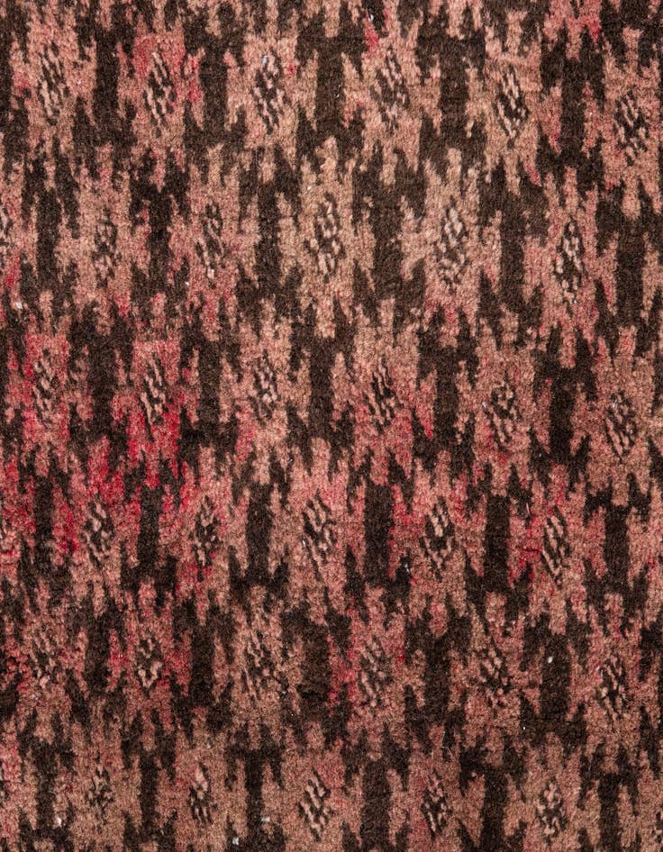 Detail image of  2' 7 x 5' 9  Hand Knotted Ultra Vintage Persian Wool Runner Rug