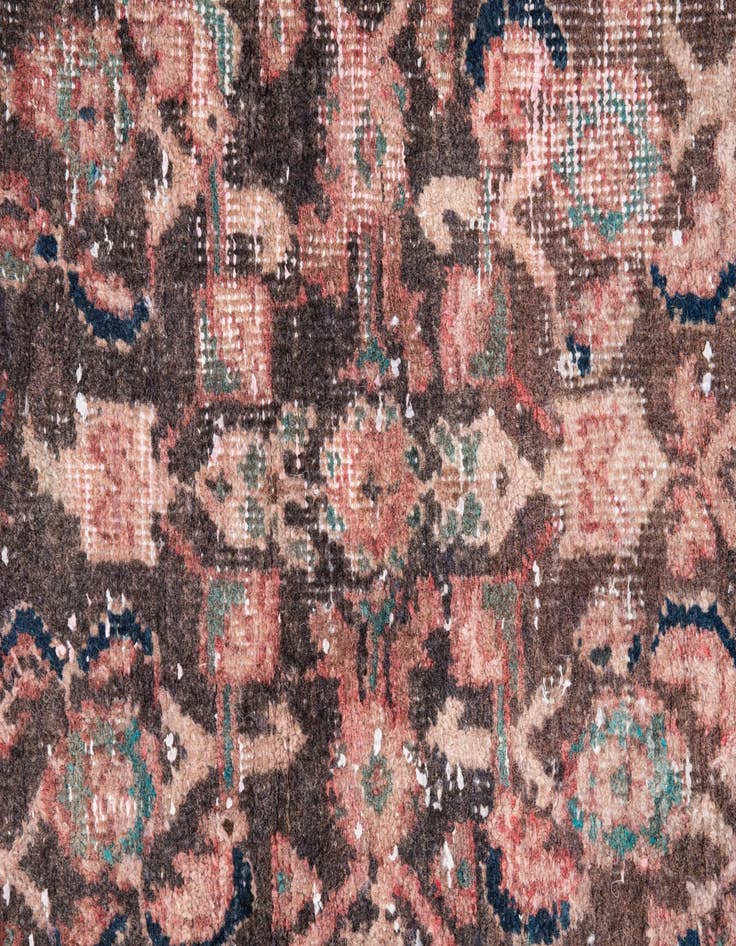 Detail image of  3' 3 x 9' 2  Hand Knotted Ultra Vintage Persian Wool Runner Rug