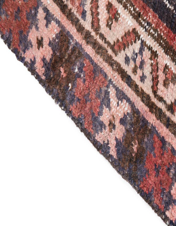Detail image of  3' 2 x 6' 2  Hand Knotted Ultra Vintage Persian Wool Runner Rug