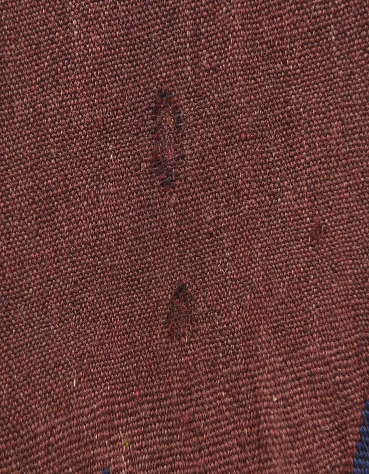 Detail image of  4' x 4' 2  Hand Woven Kilim Afghan Wool Square Rug