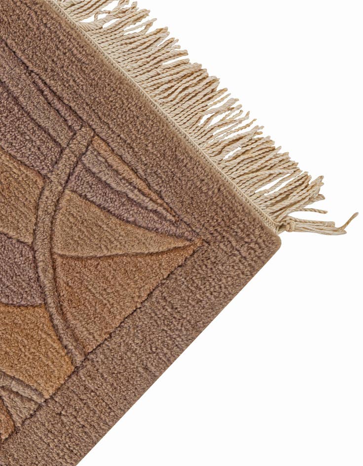 Detail image of  8' 3 x 8' 3  Hand Knotted Tibet Wool Square Rug