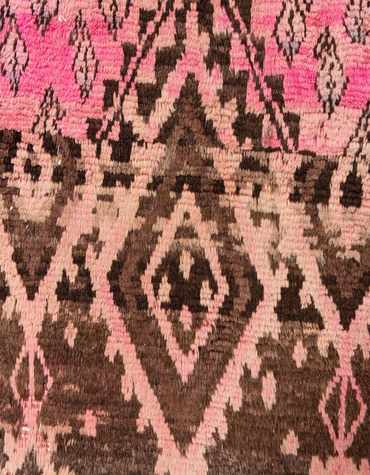 Detail image of  2' 10 x 3' 5  Hand Knotted Ultra Vintage Persian Wool Square Rug