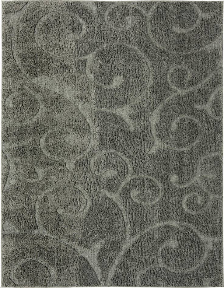 Detail image of  9' x 12' 2 Botanical Shag Rug