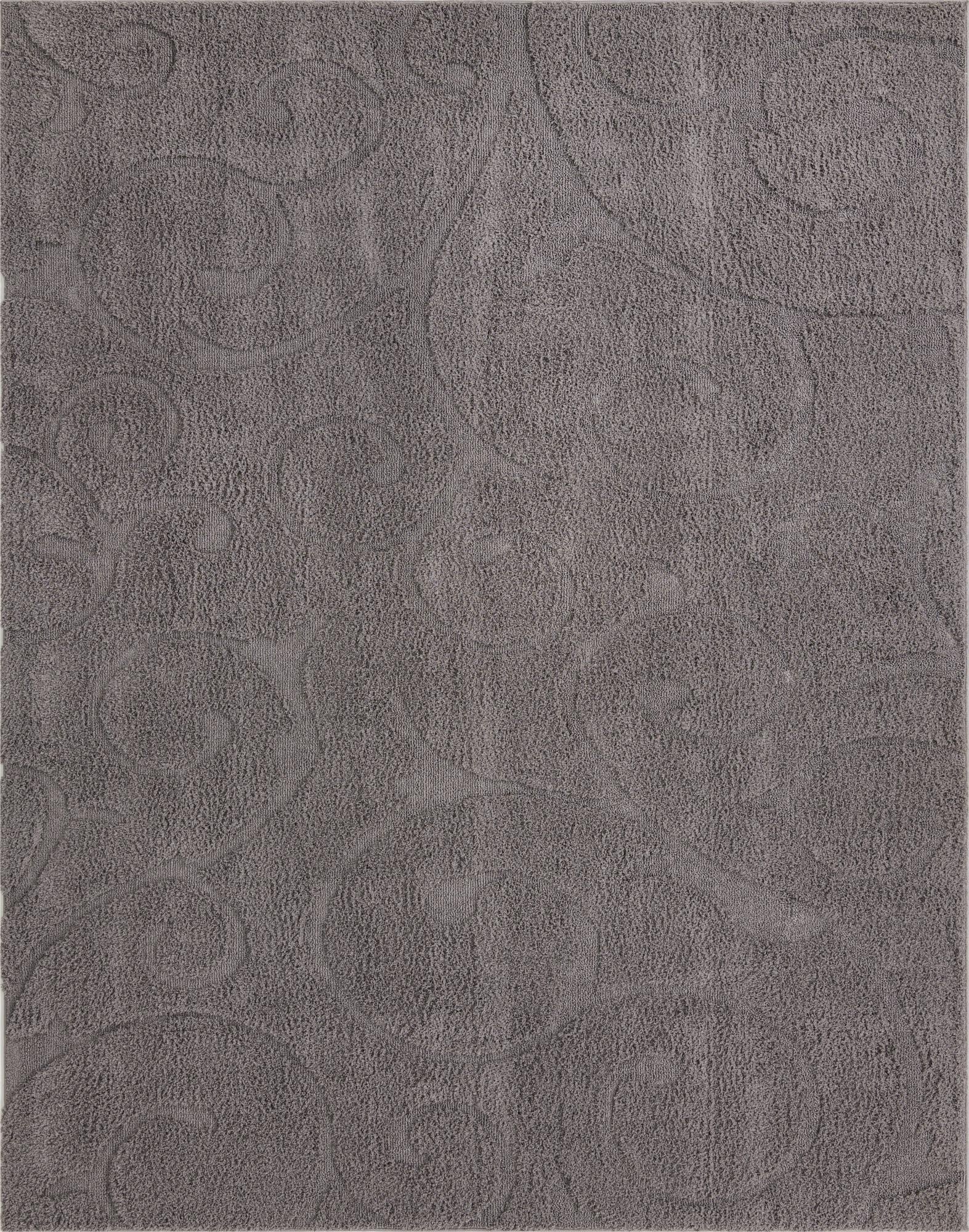  8' x 10' Botanical Shag Rug