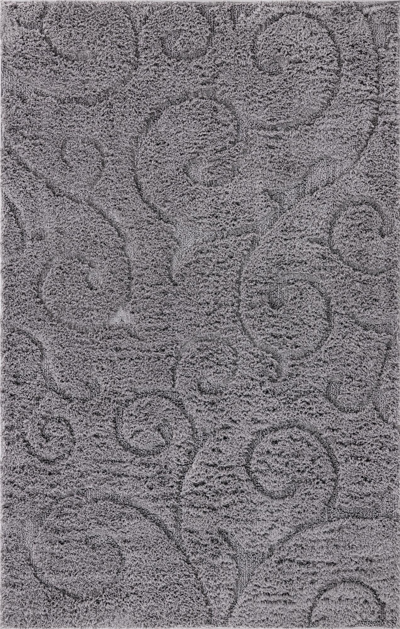  4' x 6' Botanical Shag Rug