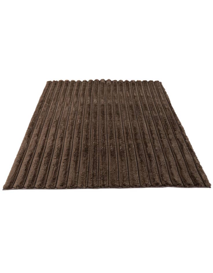 Detail image of  5' x 7' Carved Solid Rabbit Rug