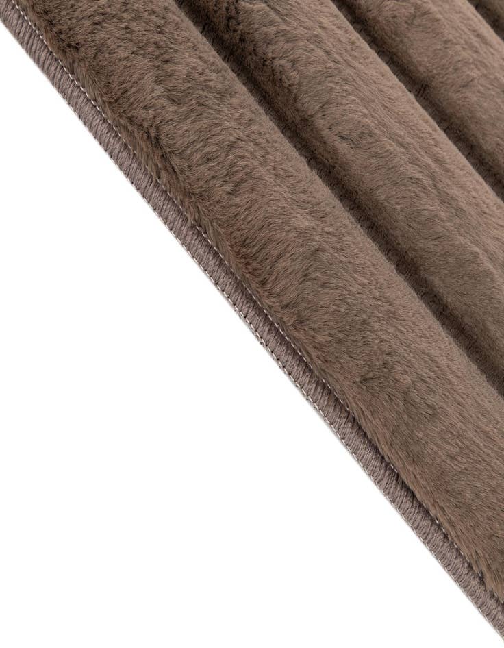 Detail image of  5' x 7' Carved Solid Rabbit Rug