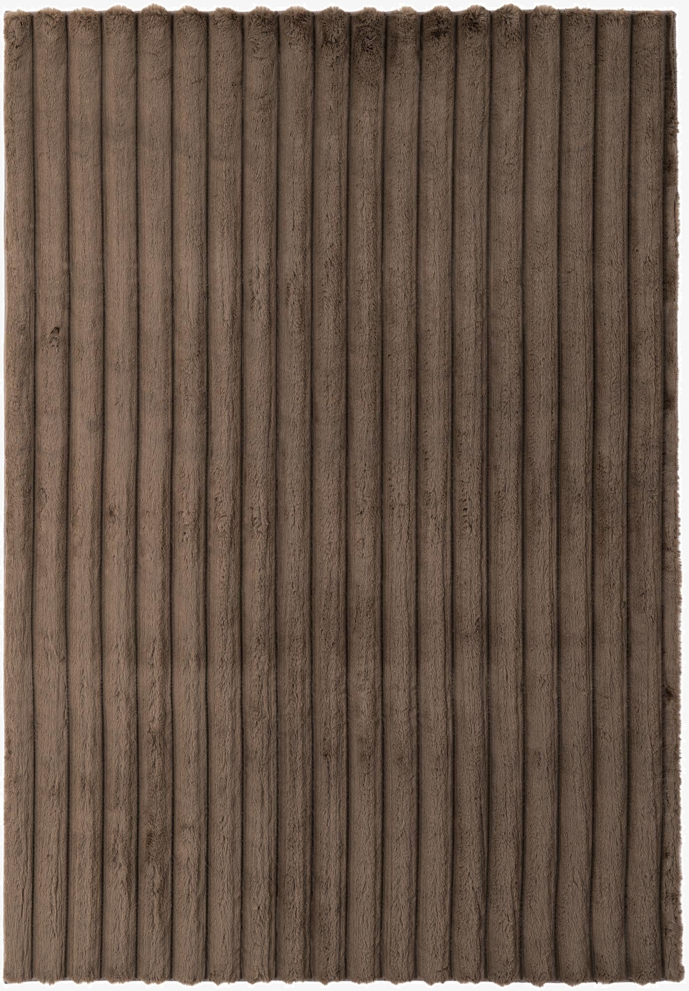  5' x 7' Carved Solid Rabbit Rug