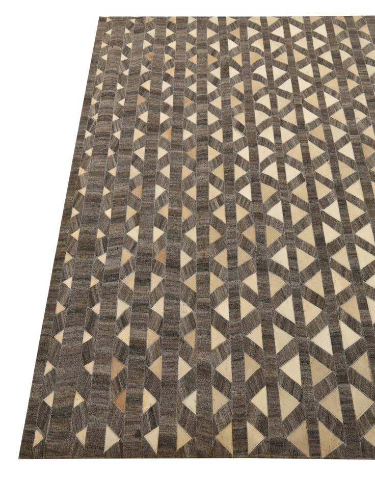 Detail image of  5' 1 x 7' 9 Cowhide Rug