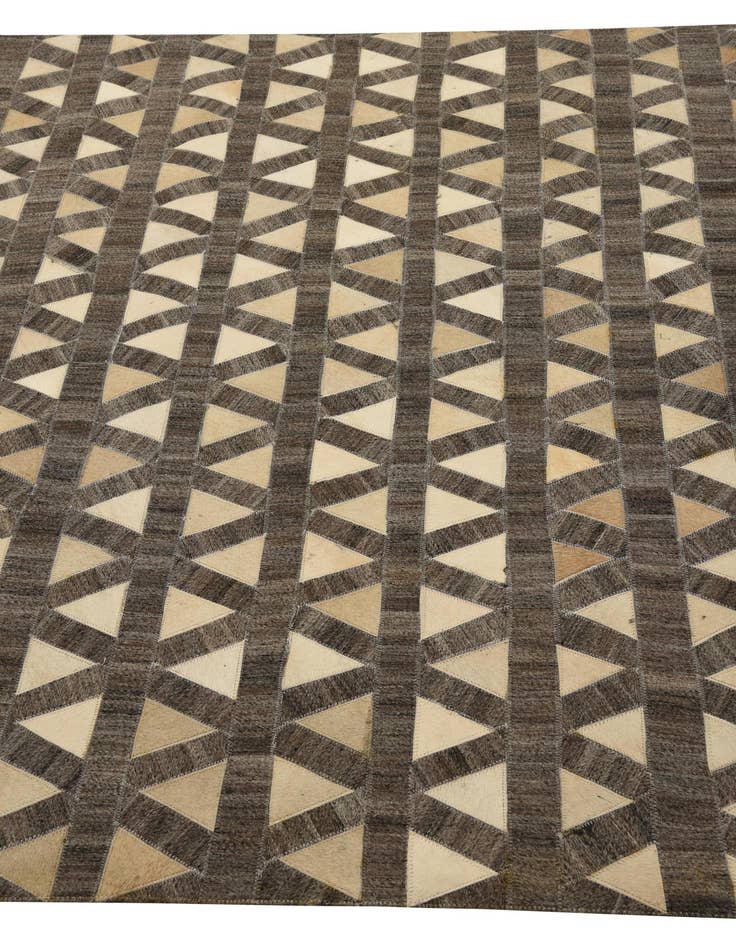 Detail image of  5' 1 x 7' 9 Cowhide Rug