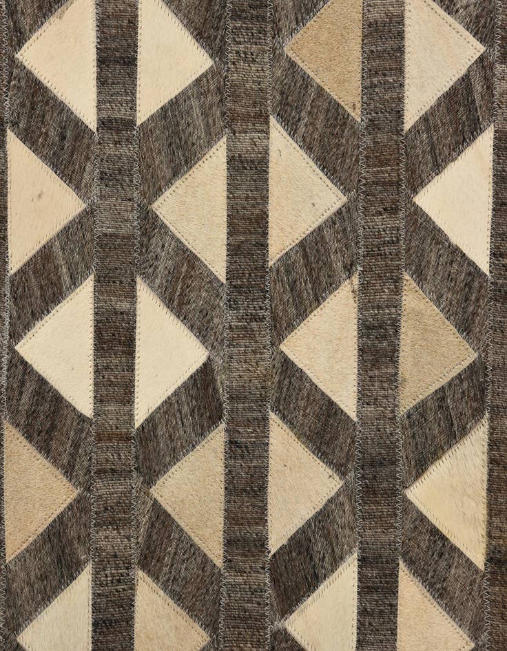 Detail image of  5' 1 x 7' 9 Cowhide Rug