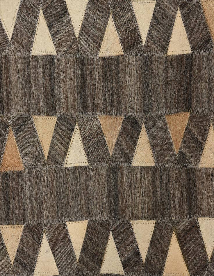 Detail image of  5' 1 x 7' 9 Cowhide Rug
