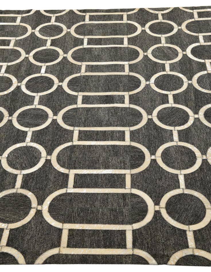 Detail image of  5' 5 x 8' 1 Cowhide Rug