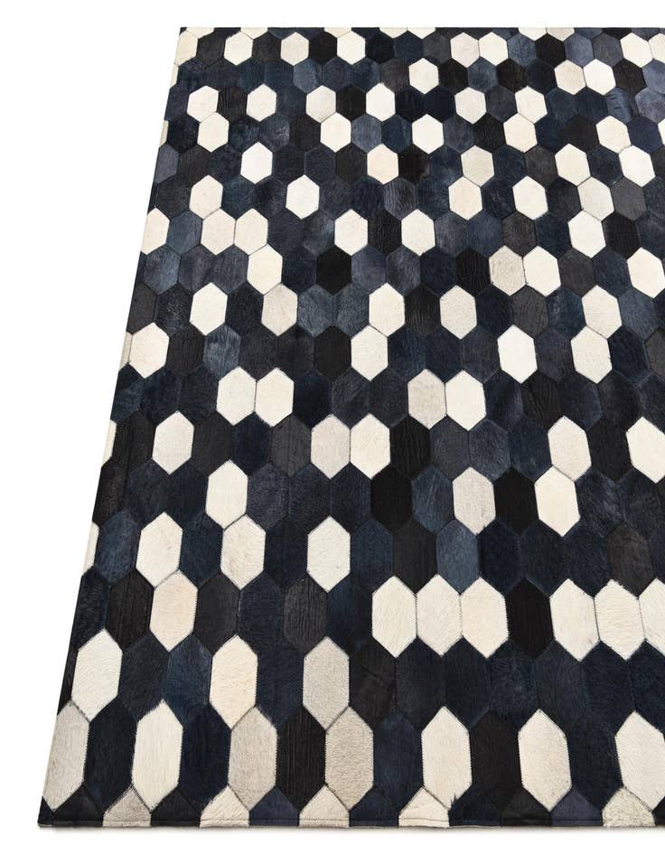 Detail image of  5' 1 x 8' Cowhide Rug