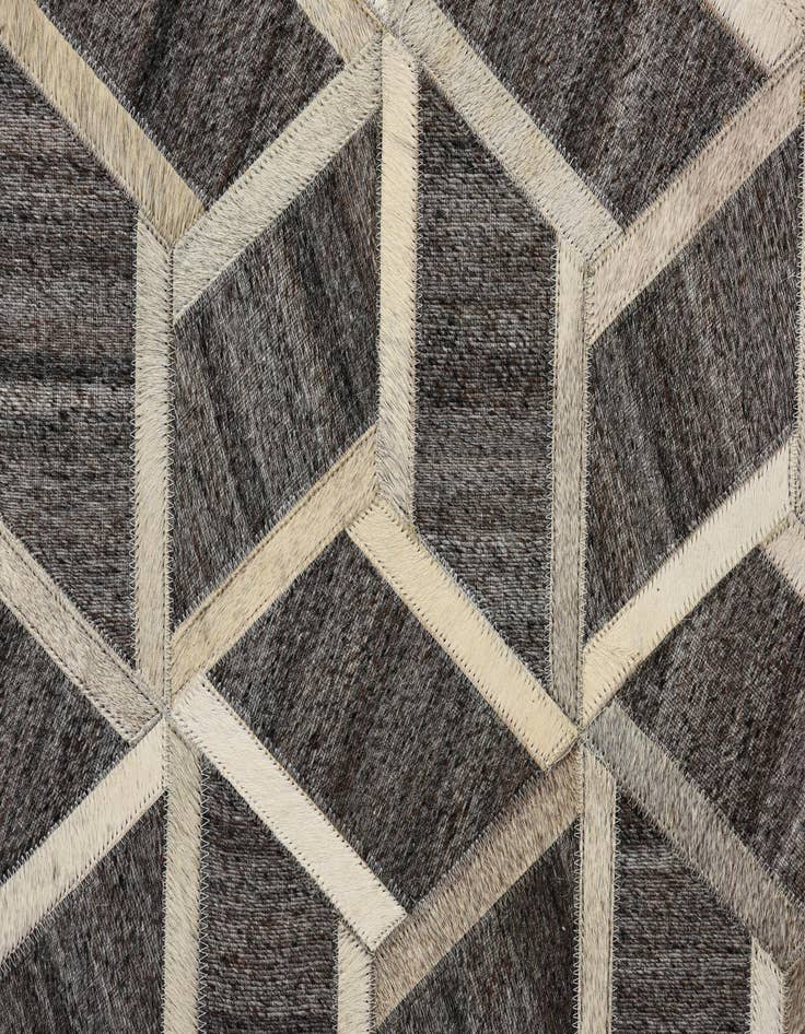 Detail image of  5' 1 x 8' 2 Cowhide Rug