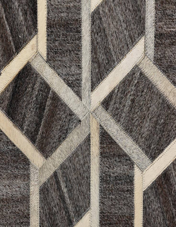 Detail image of  5' 1 x 8' 2 Cowhide Rug