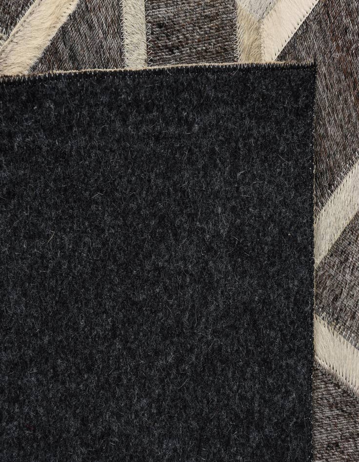 Detail image of  5' 1 x 8' 2 Cowhide Rug