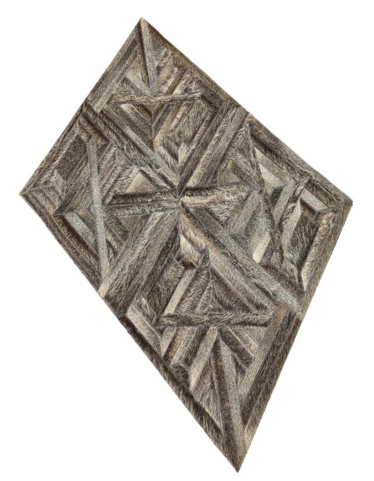 Detail image of  2' x 2' 10 Cowhide Rug