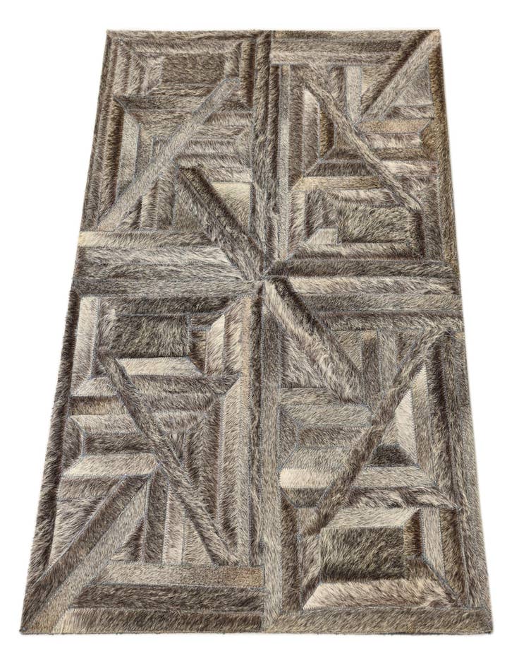 Detail image of  2' x 2' 10 Cowhide Rug