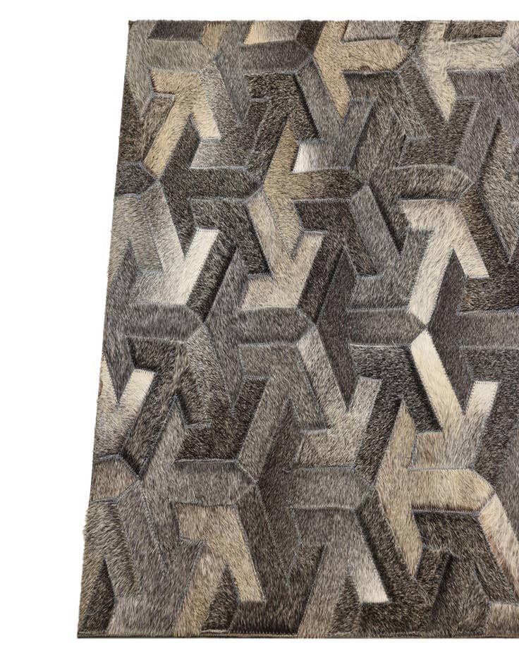 Detail image of  2' 1 x 3' Cowhide Rug