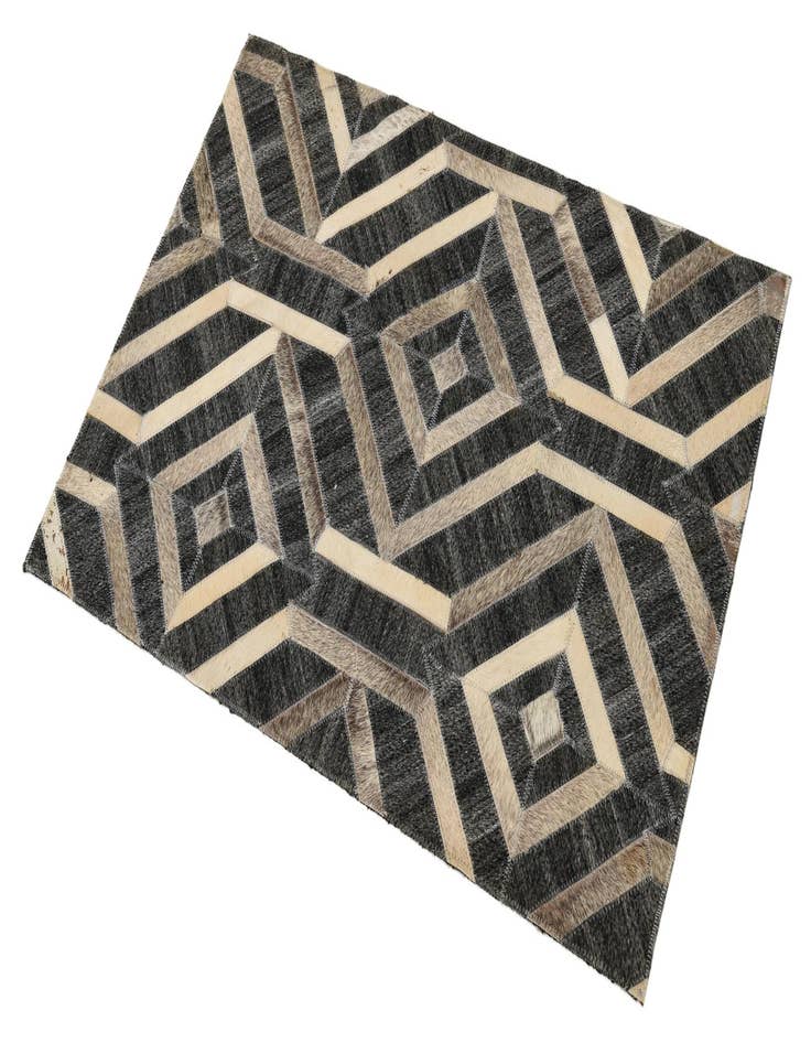 Detail image of  2' 2 x 3' 1 Cowhide Rug