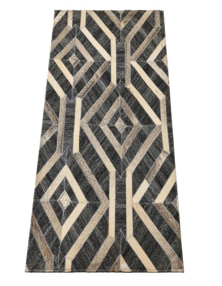 Detail image of  2' 2 x 3' 1 Cowhide Rug