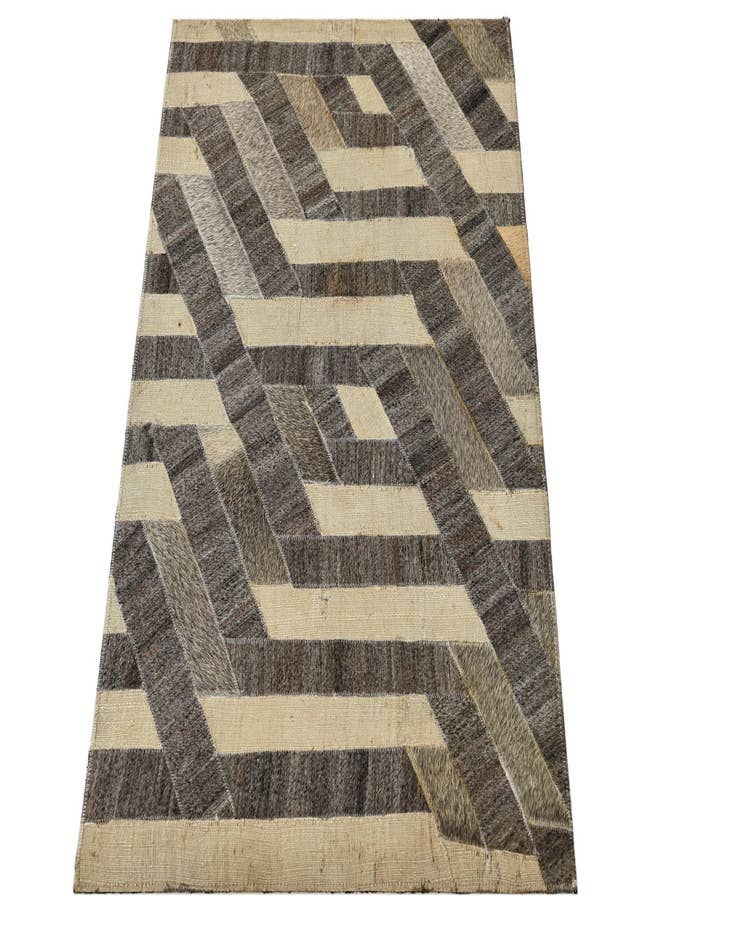 Detail image of  2' 1 x 3' 3 Cowhide Rug