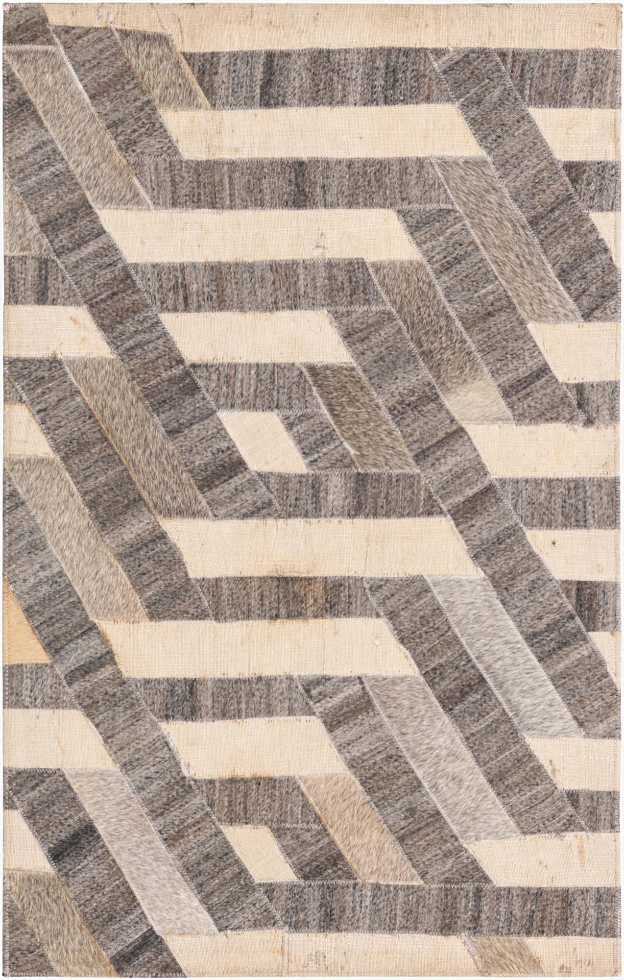  2' 1 x 3' 3 Cowhide Rug