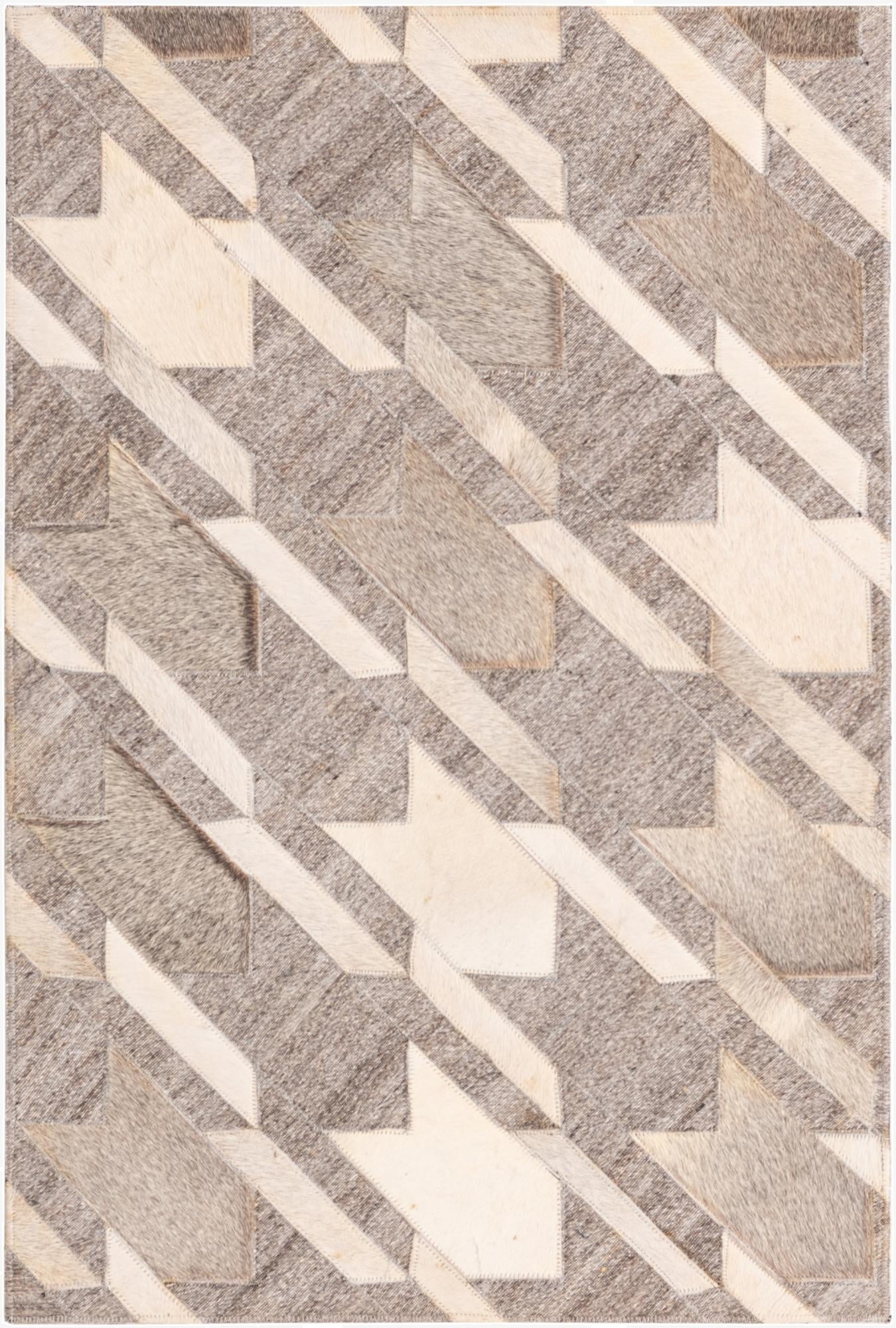  2' 1 x 3' 2 Cowhide Rug