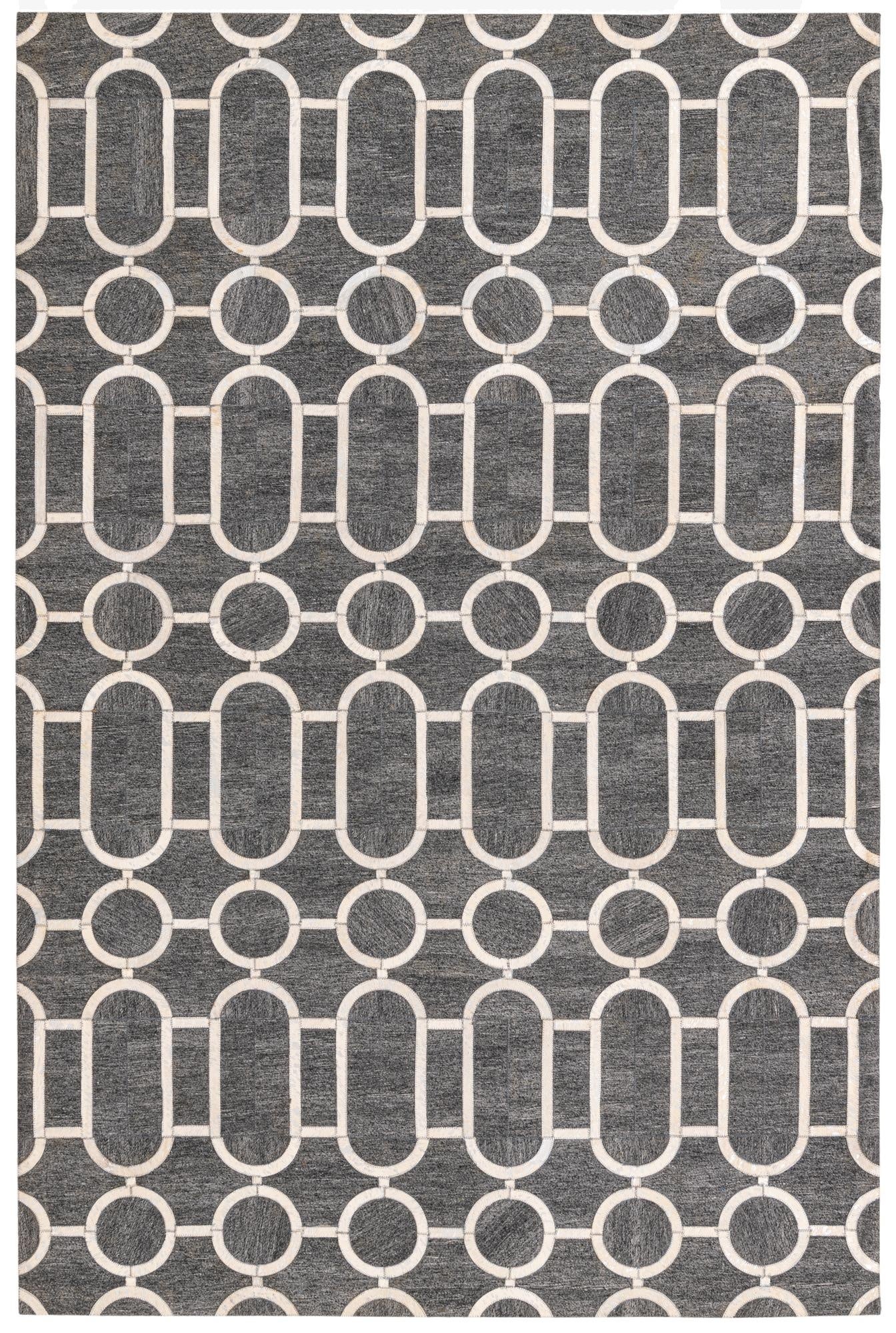  5' 5 x 8' 1 Cowhide Rug