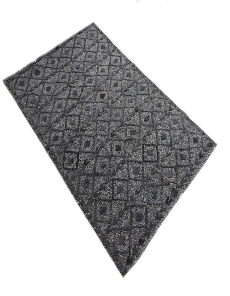 Detail image of  4' x 6'  Hand Knotted Darya Wool Rug