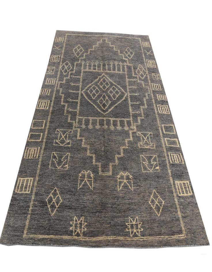 Detail image of  6' 8 x 9' 6  Hand Knotted Darya Wool Rug