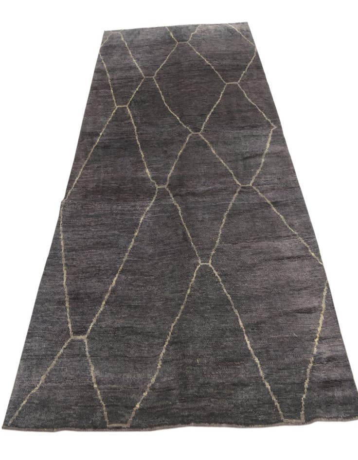 Detail image of  6' 8 x 9' 10  Hand Knotted Darya Wool Rug